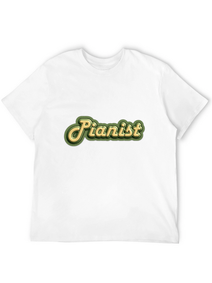 Pianist Graphic Tee - Stylish & Comfortable