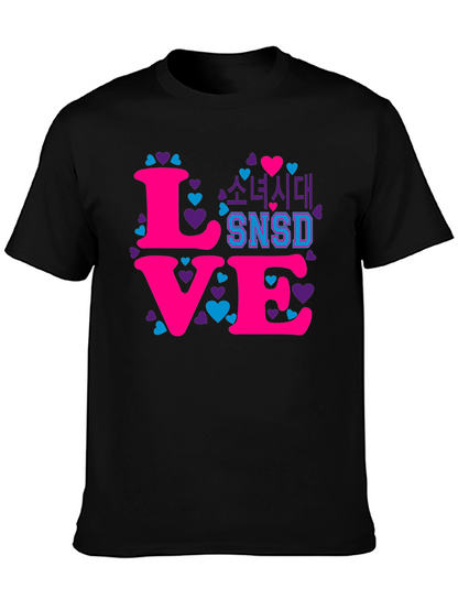Love SNSD Tee - K-Pop Heart T-Shirt