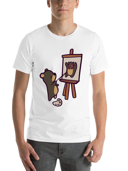 Bear Painting Angry Bear T-Shirt