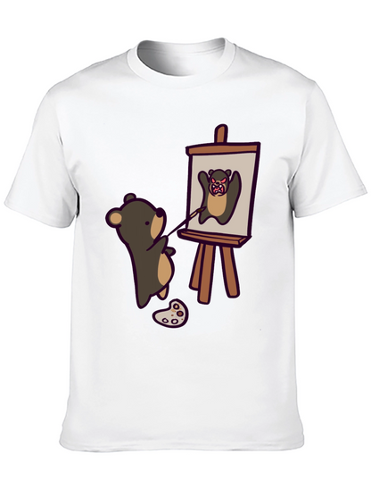 Bear Painting Angry Bear T-Shirt
