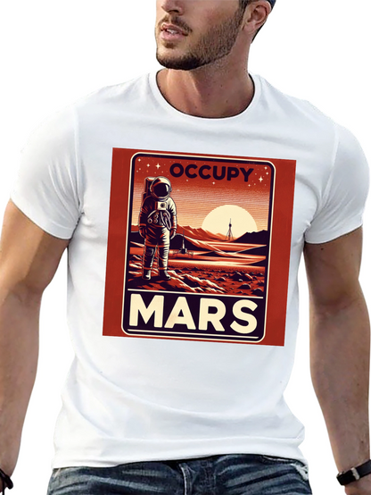 Occupy Mars Graphic T-Shirt