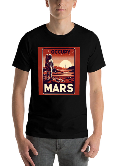Occupy Mars Graphic T-Shirt