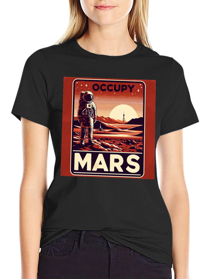 Occupy Mars Graphic T-Shirt