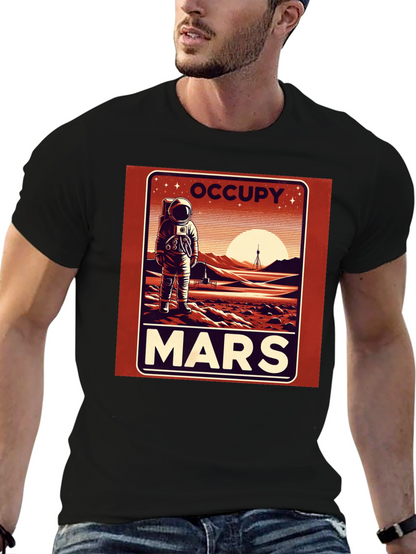 Occupy Mars Graphic T-Shirt