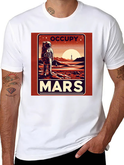 Occupy Mars Graphic T-Shirt
