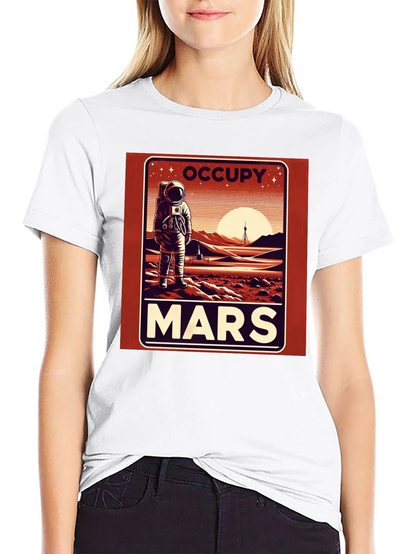 Occupy Mars Graphic T-Shirt