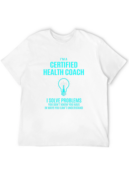 Certified Health Coach Graphic T-Shirt