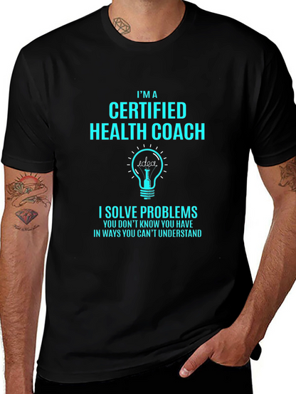 Certified Health Coach Graphic T-Shirt