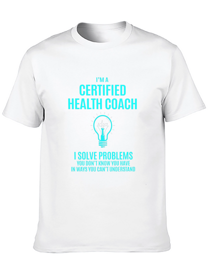 Certified Health Coach Graphic T-Shirt