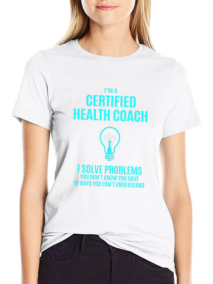 Certified Health Coach Graphic T-Shirt