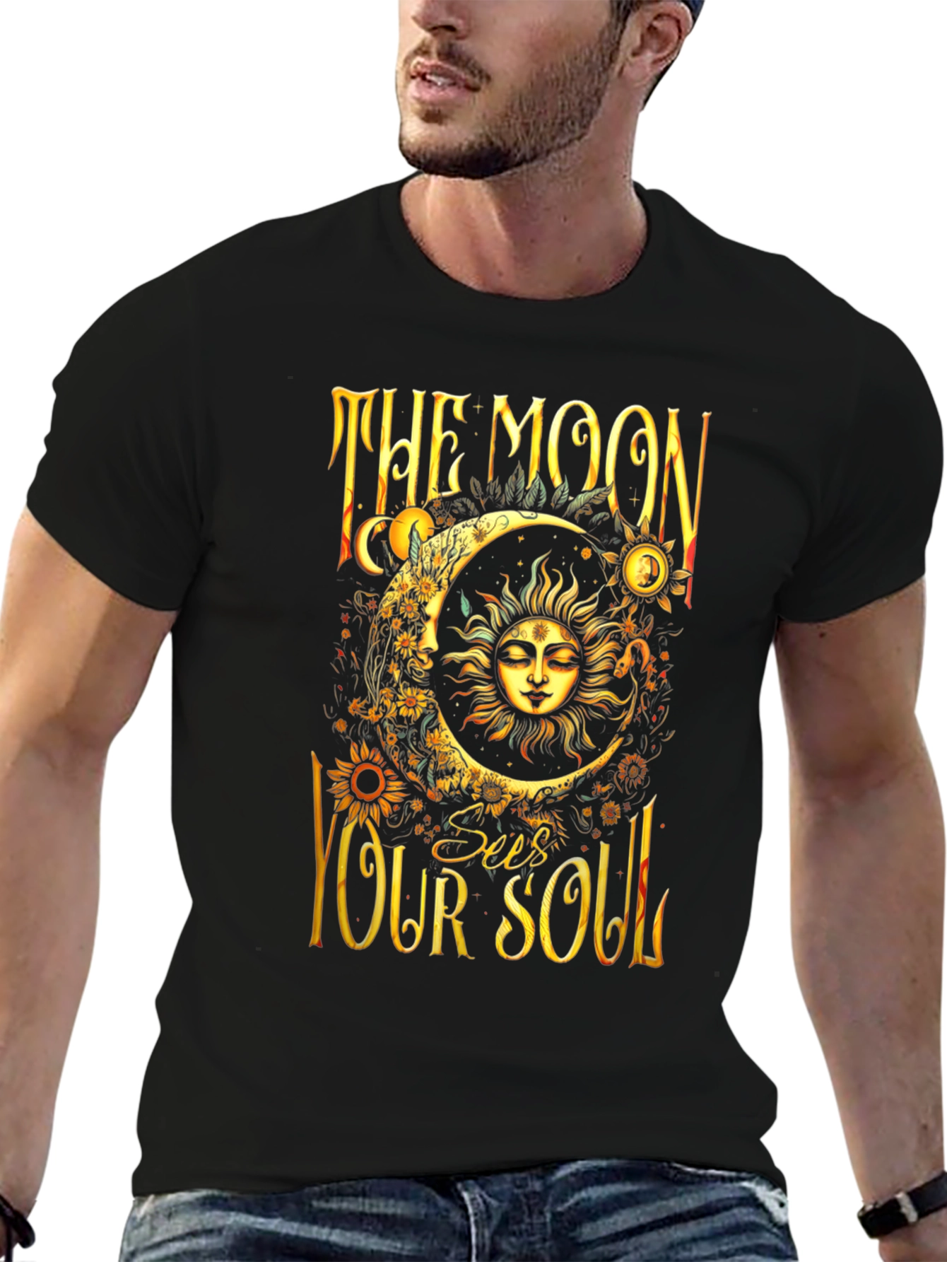 The Moon Sees Your Soul Graphic Tee