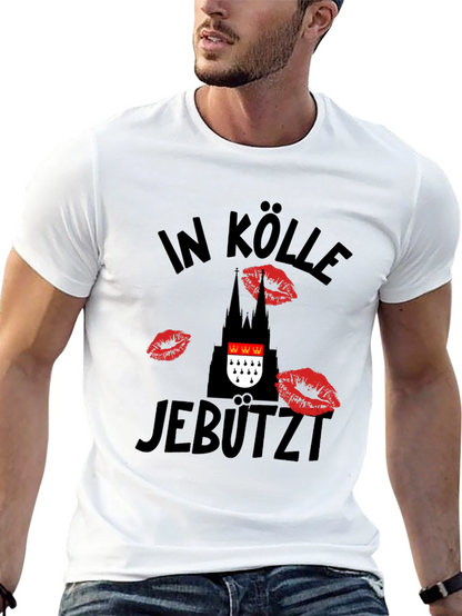 In Kölle Jebützt Black Graphic T-Shirt