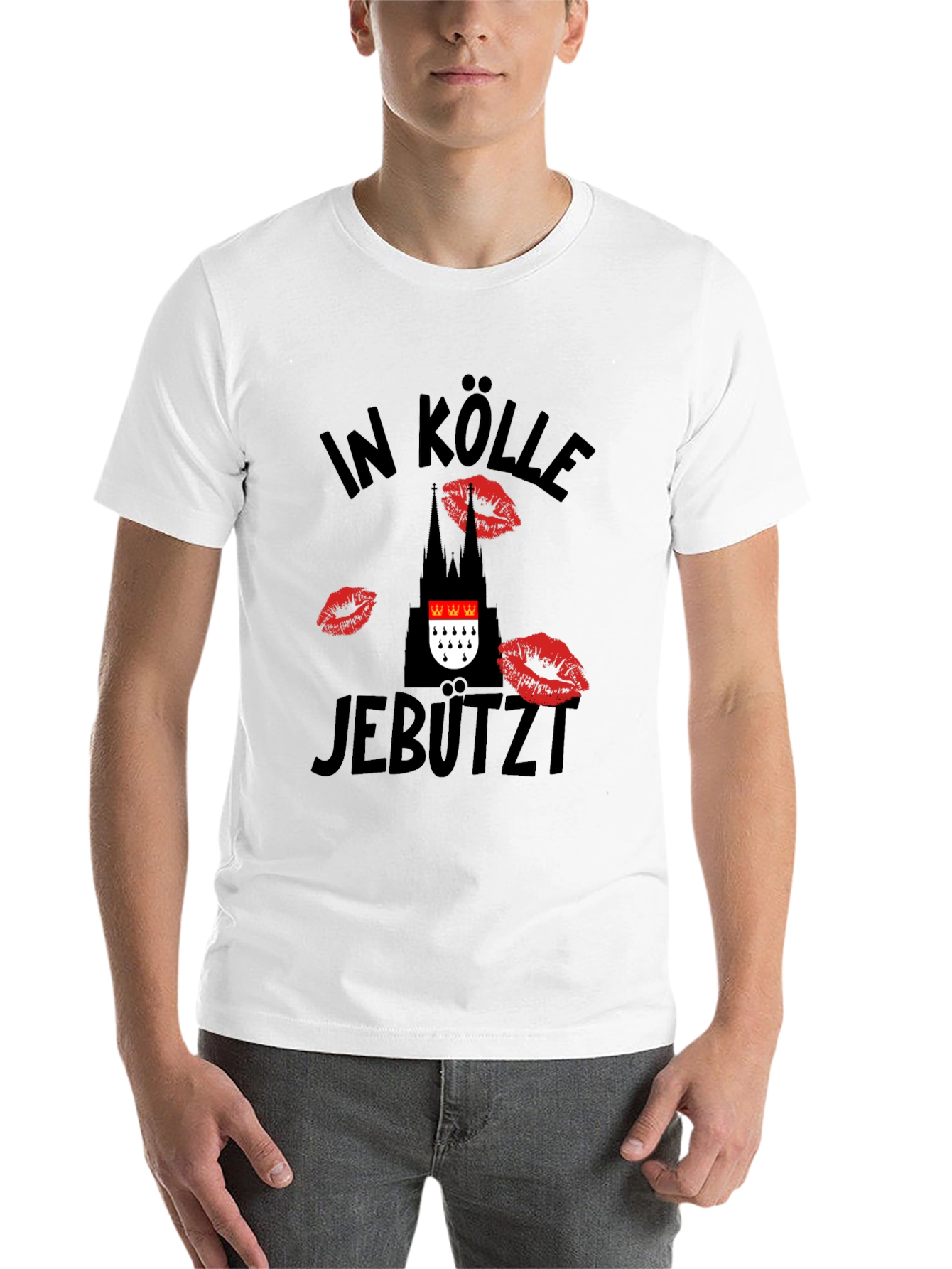 In Kölle Jebützt Black Graphic T-Shirt