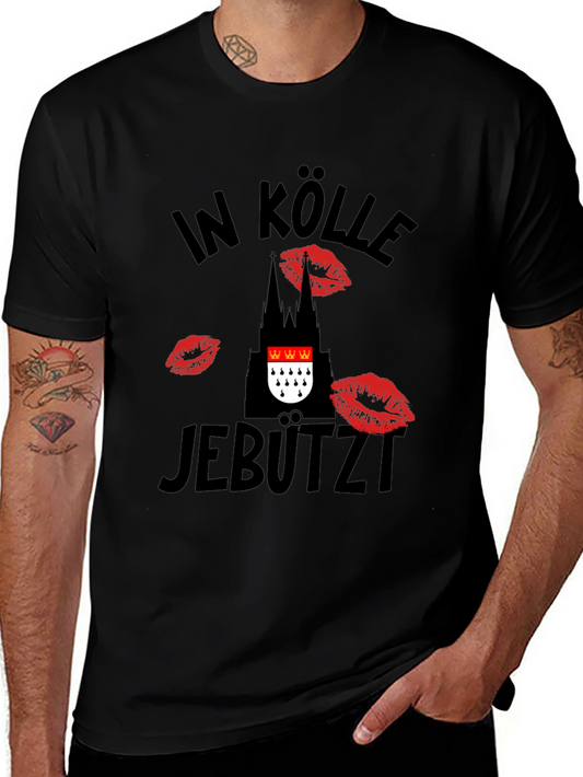 In Kölle Jebützt Black Graphic T-Shirt