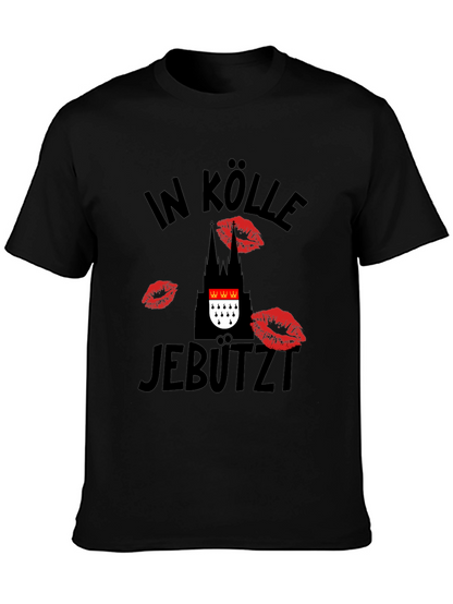 In Kölle Jebützt Black Graphic T-Shirt