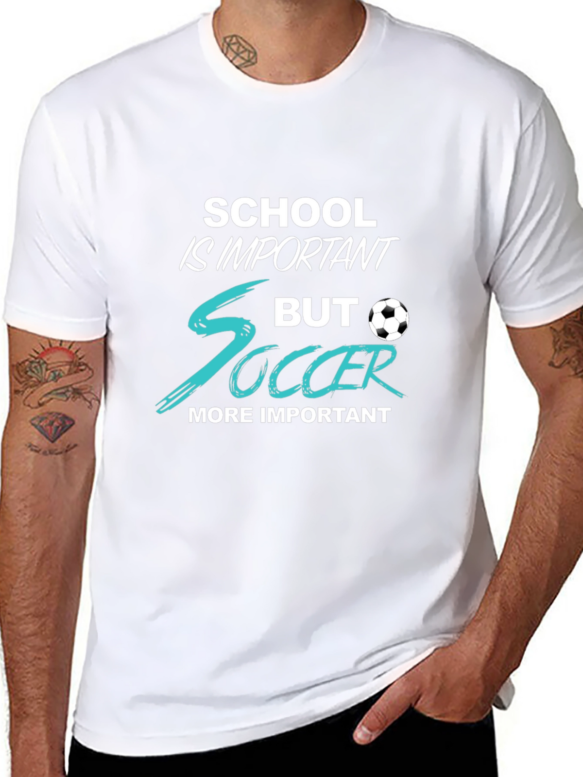 School Is Important But Soccer T-Shirt