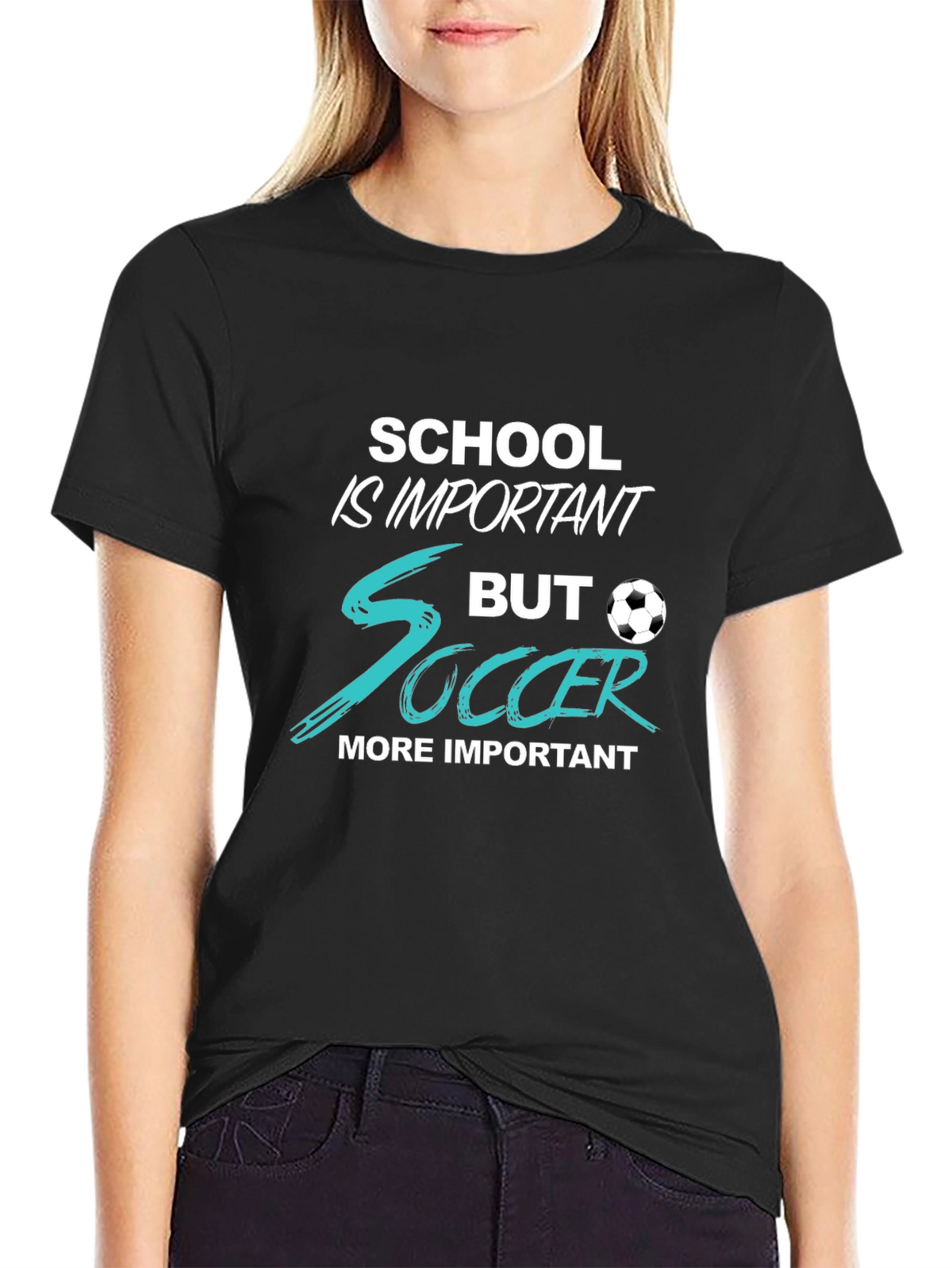 School Is Important But Soccer T-Shirt