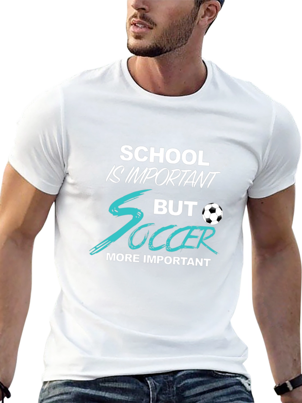 School Is Important But Soccer T-Shirt