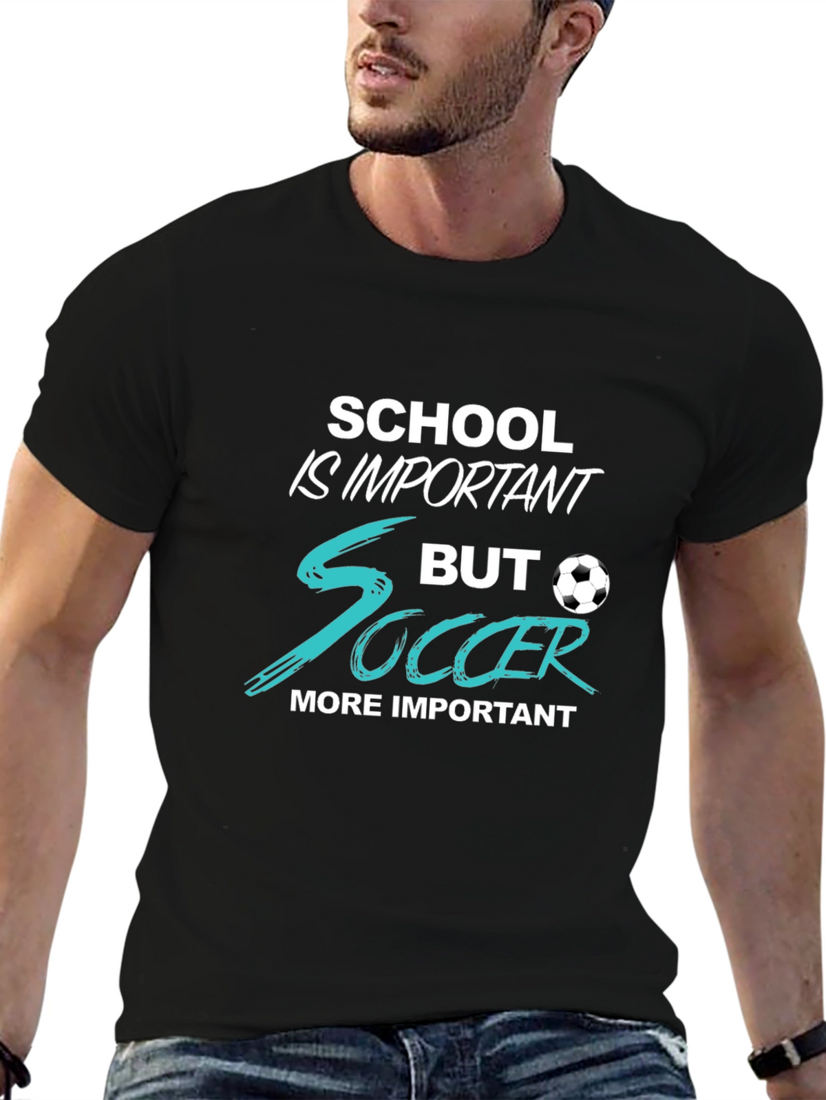 School Is Important But Soccer T-Shirt