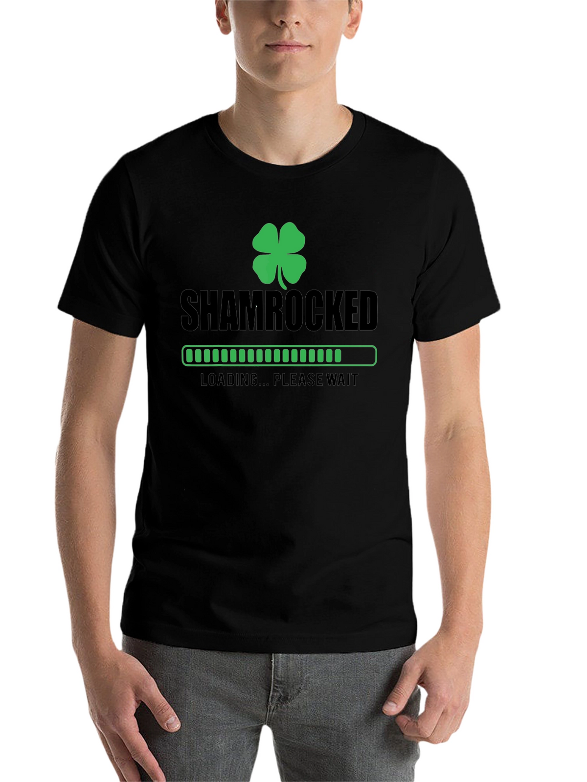 Shamrocked St. Patricks Day Loading T-Shirt