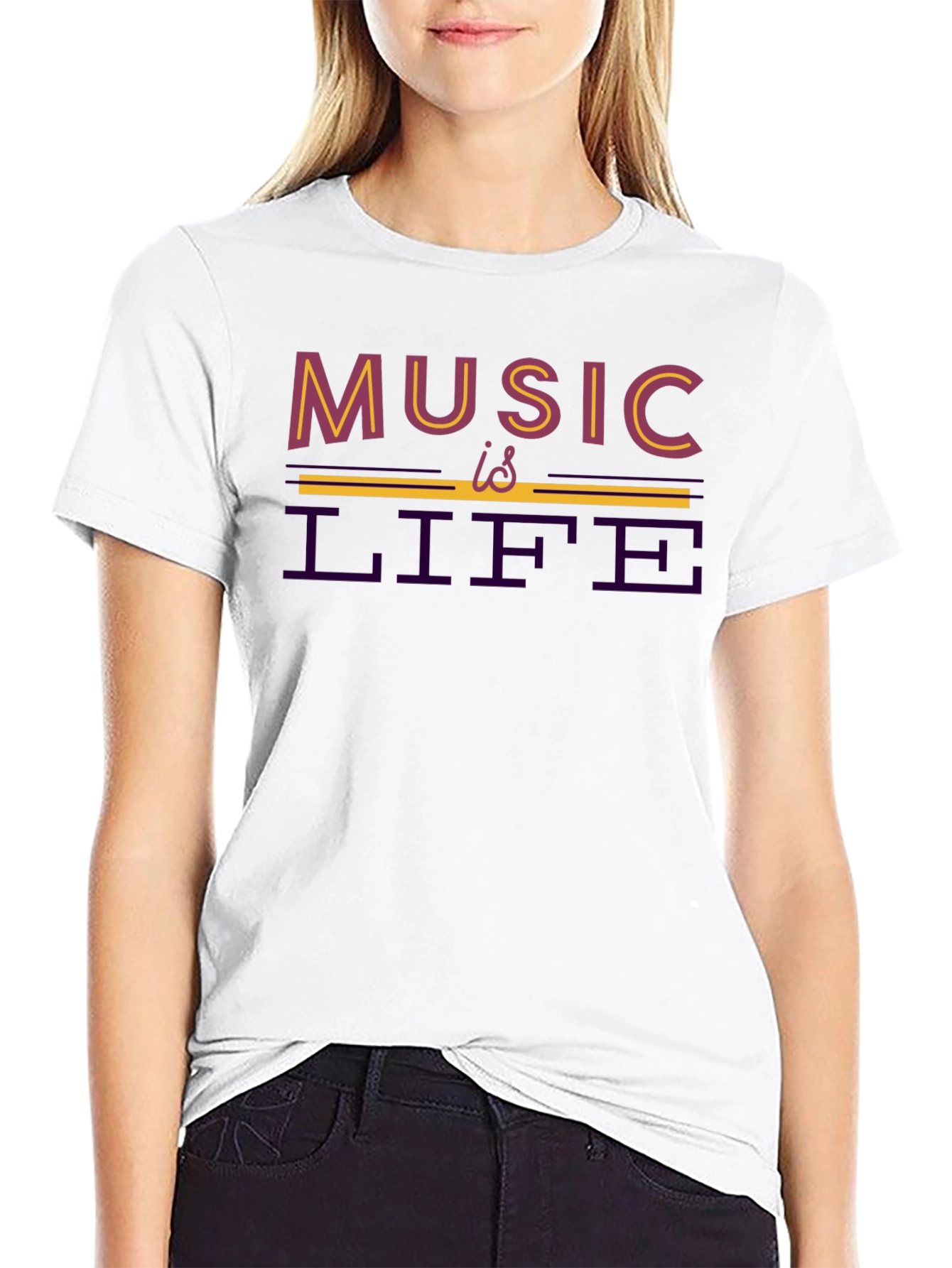 Music Is Life T-Shirt - Stylish Graphic Tee