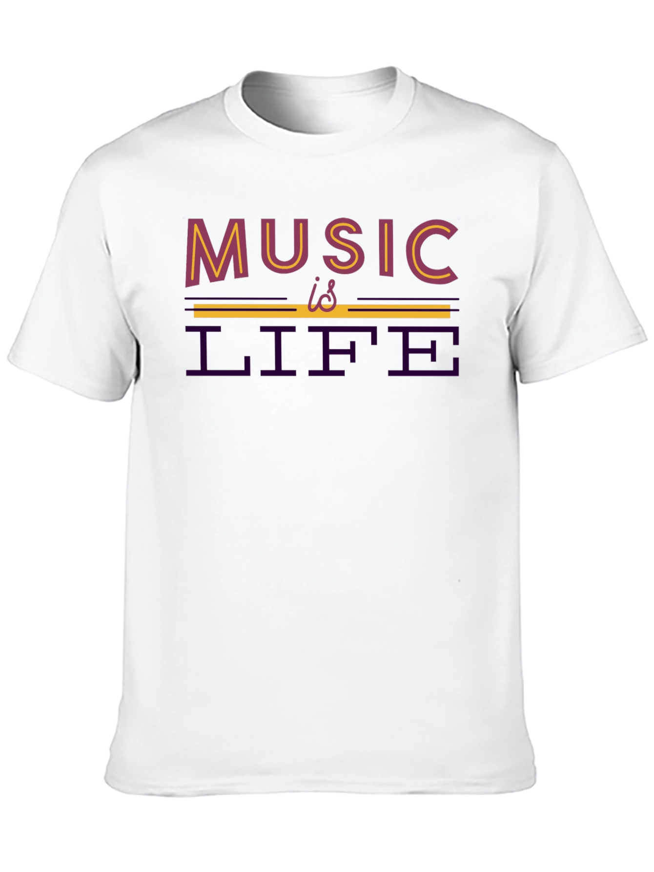 Music Is Life T-Shirt - Stylish Graphic Tee