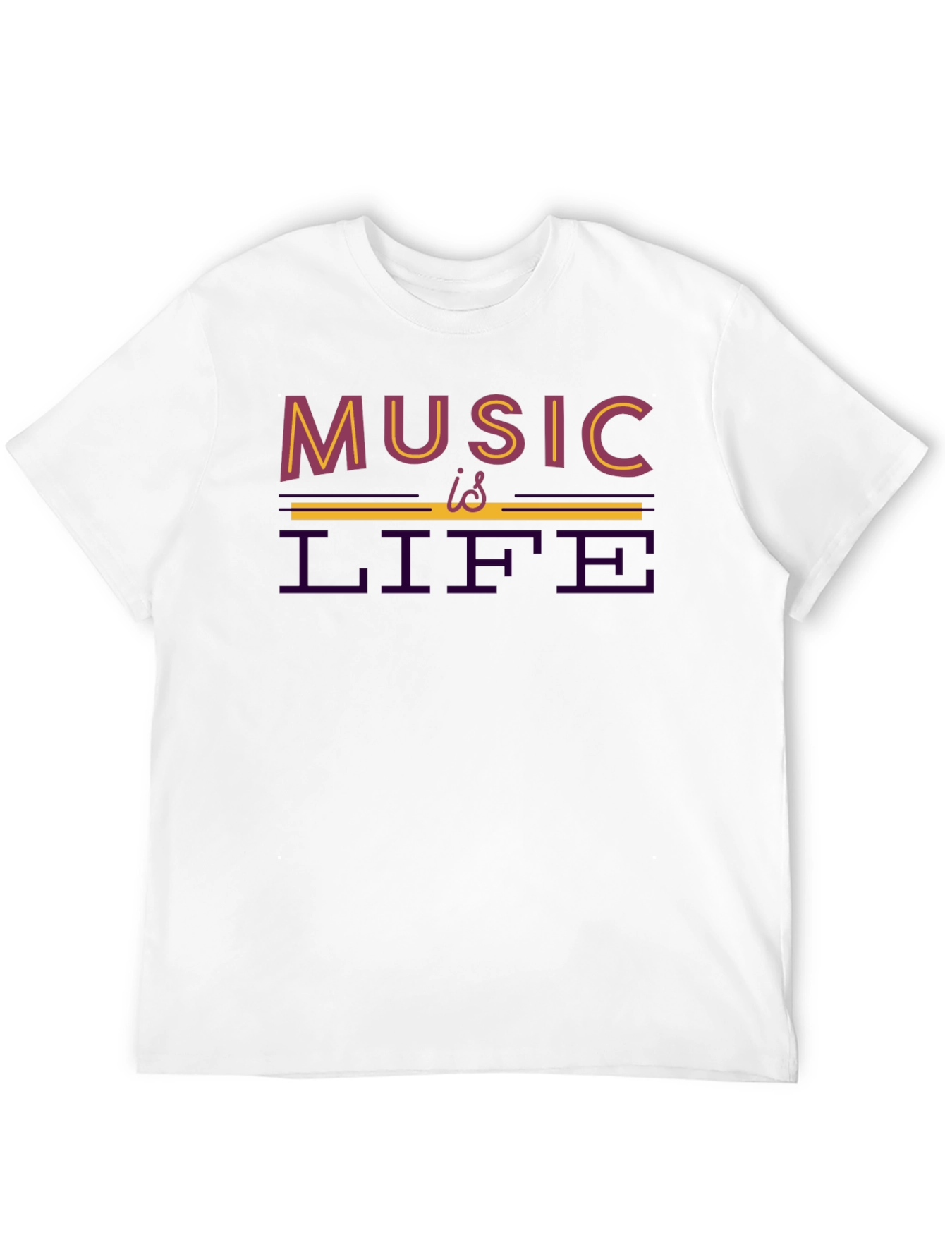 Music Is Life T-Shirt - Stylish Graphic Tee