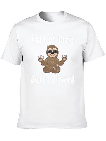 Relaxed Sloth T-Shirt - Im Not Lazy