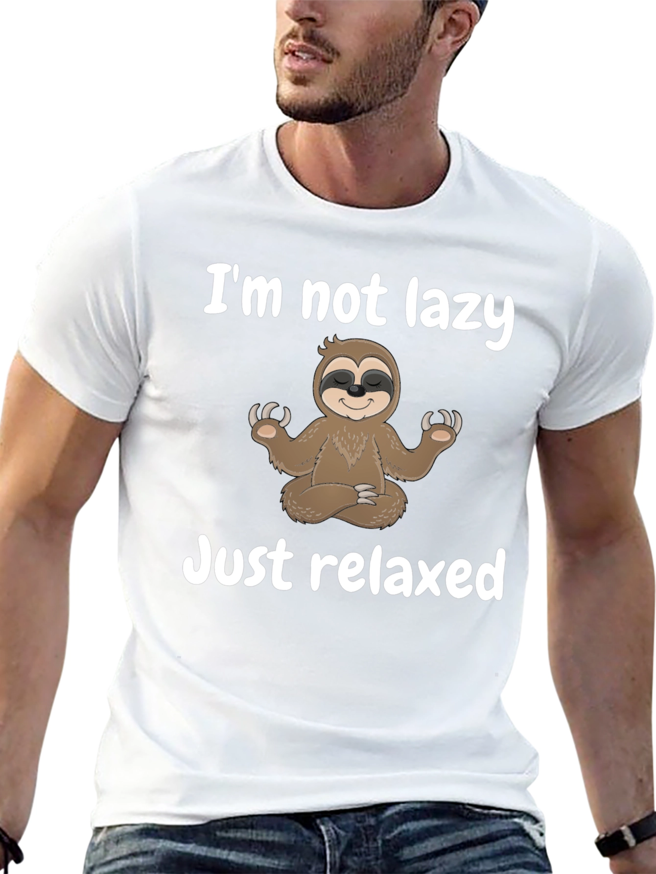 Relaxed Sloth T-Shirt - Im Not Lazy