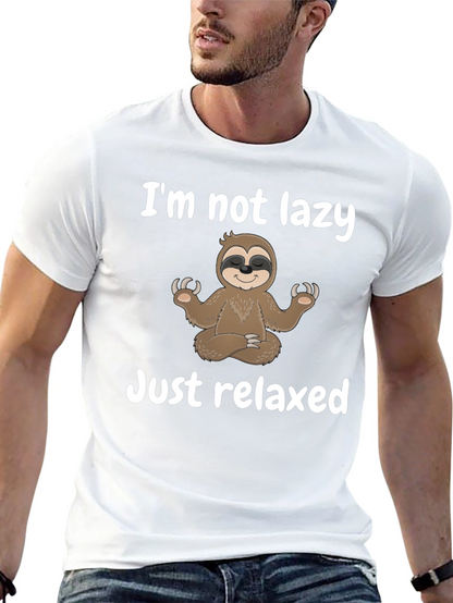 Relaxed Sloth T-Shirt - Im Not Lazy