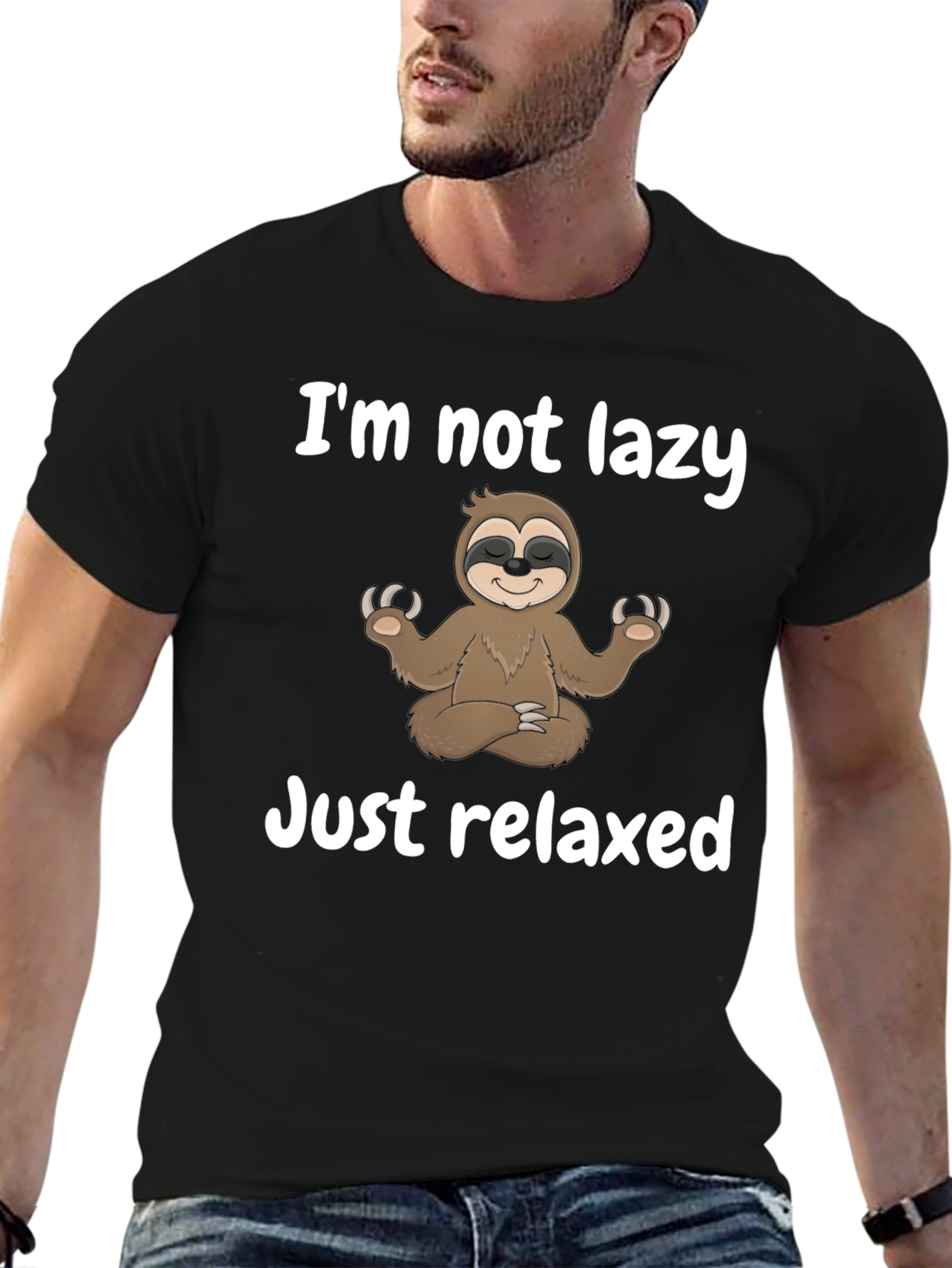 Relaxed Sloth T-Shirt - Im Not Lazy