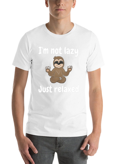 Relaxed Sloth T-Shirt - Im Not Lazy