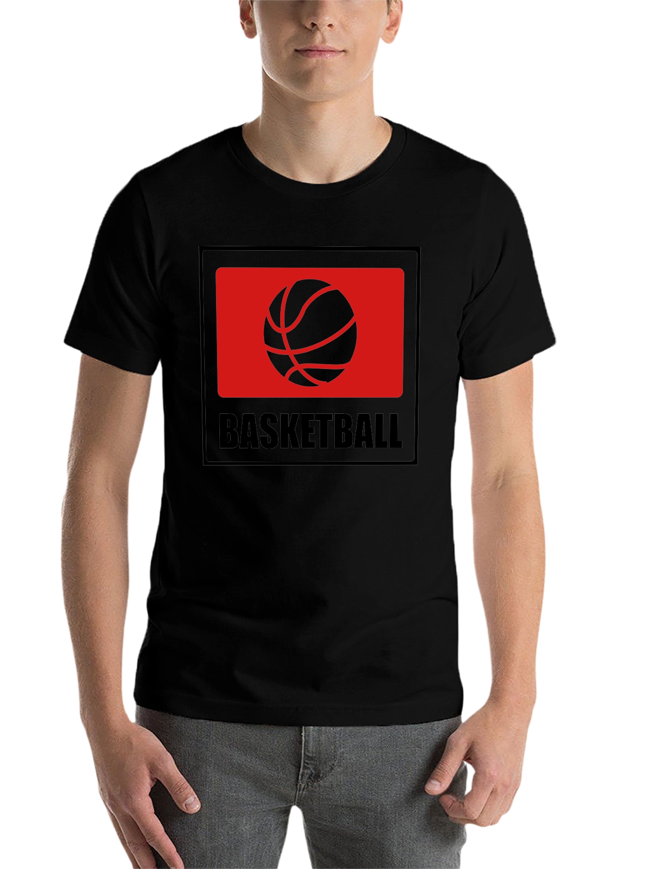 Basketball Graphic Tee - Cool & Casual