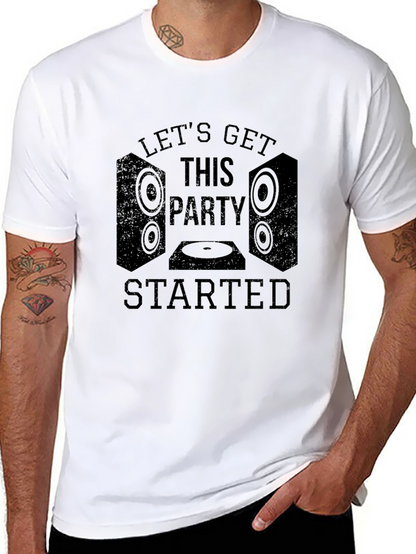 Lets Get This Party Started Graphic Tee
