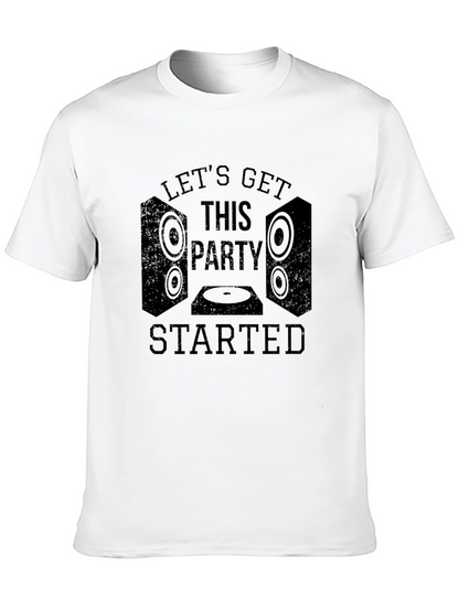Lets Get This Party Started Graphic Tee