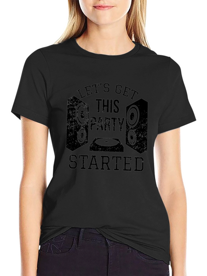 Lets Get This Party Started Graphic Tee