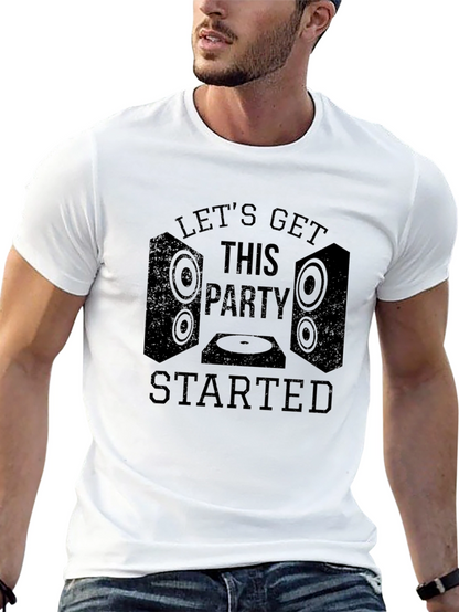 Lets Get This Party Started Graphic Tee