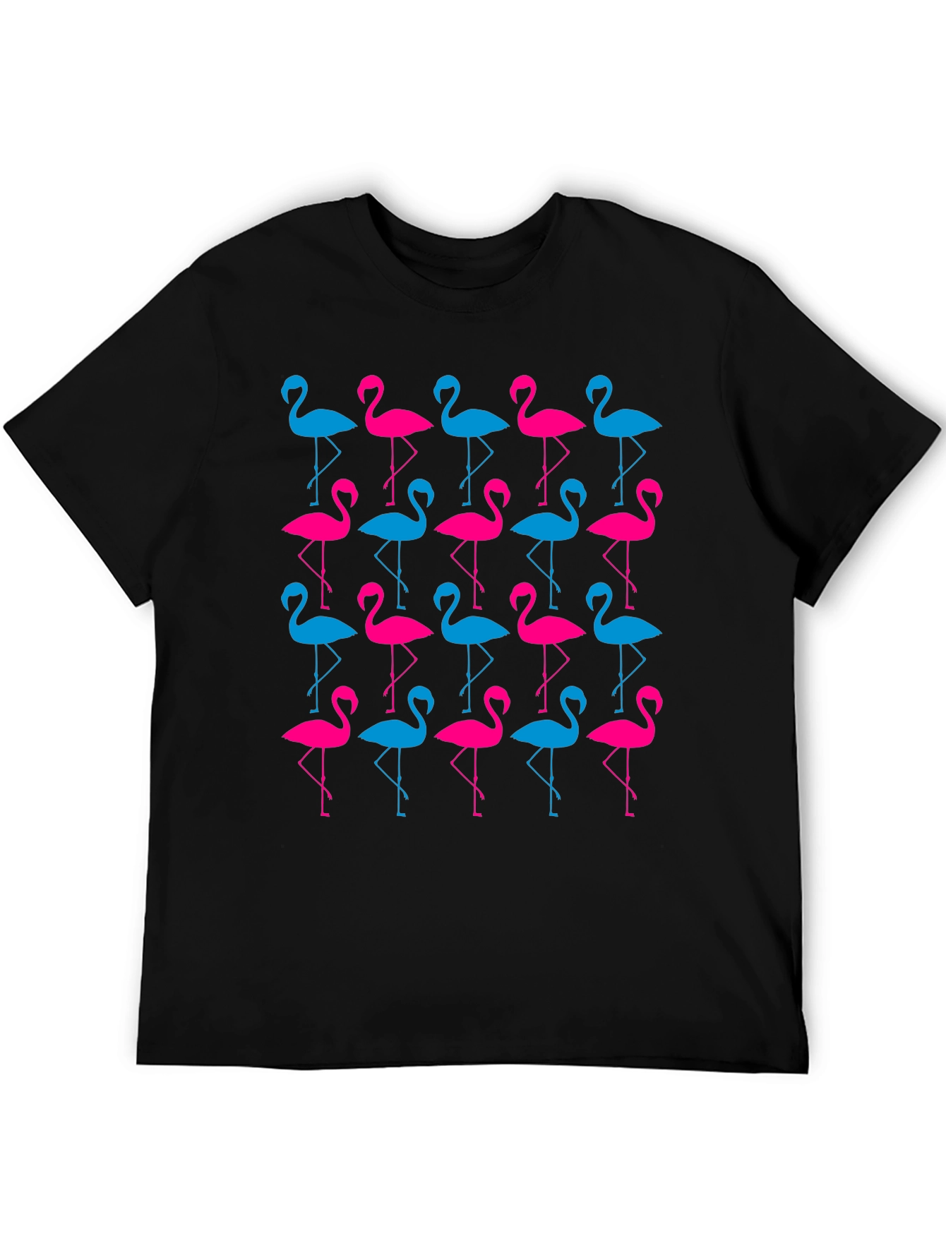 Flamingo Pattern T-Shirt