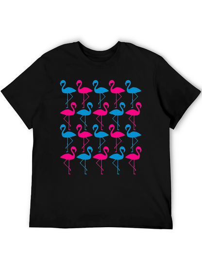 Flamingo Pattern T-Shirt