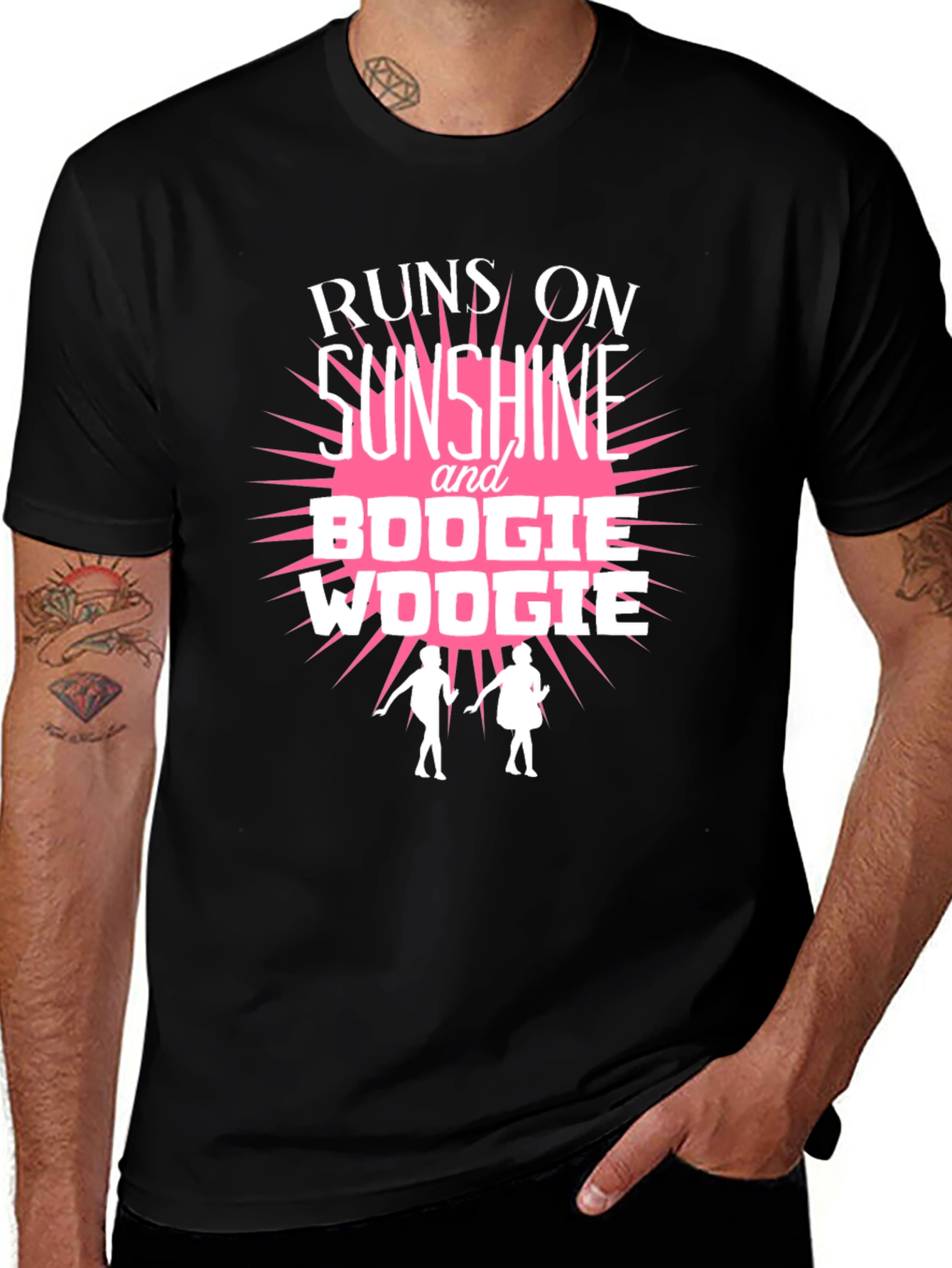 Runs on Sunshine & Boogie Woogie T-Shirt