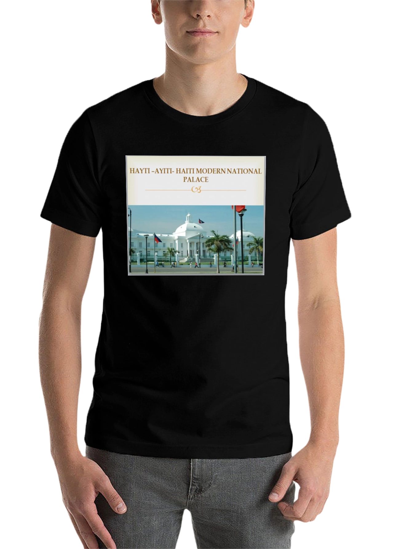 Haiti National Palace Graphic T-Shirt