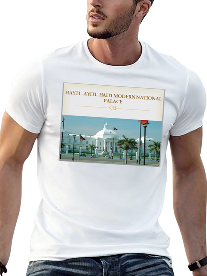 Haiti National Palace Graphic T-Shirt