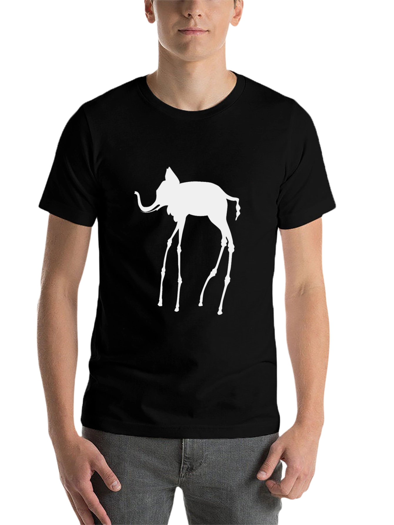 Surreal Elephant Graphic T-Shirt - Unique Design