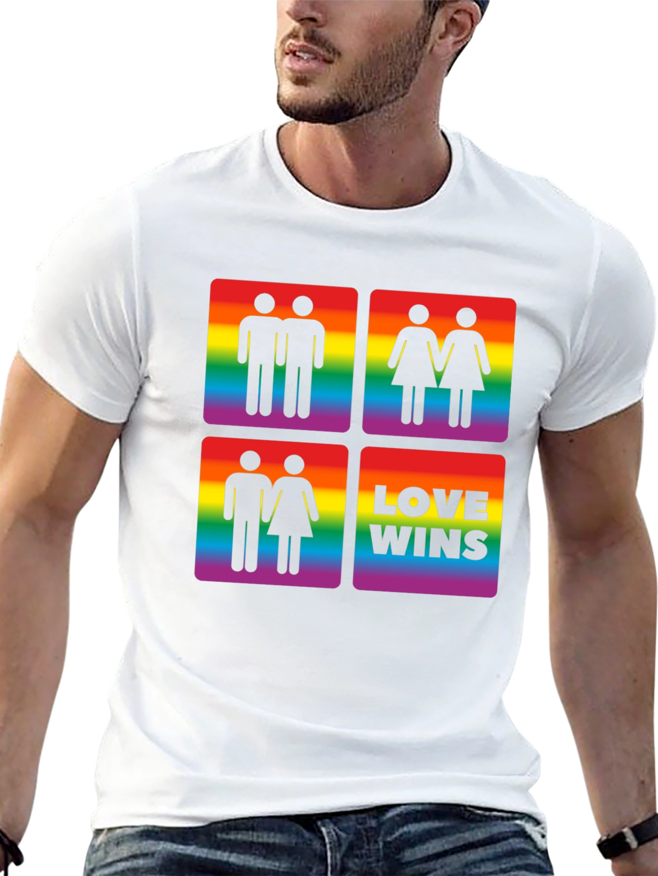 Love Wins LGBT Pride Graphic Tee