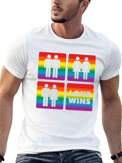 Love Wins LGBT Pride Graphic Tee