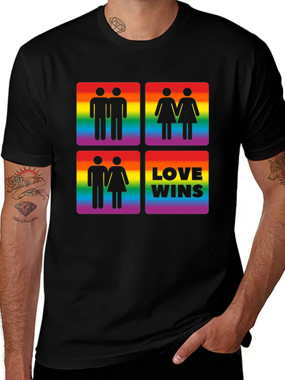 Love Wins LGBT Pride Graphic Tee