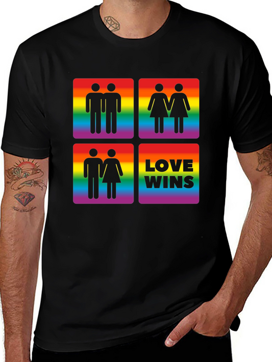 Love Wins LGBT Pride Graphic Tee