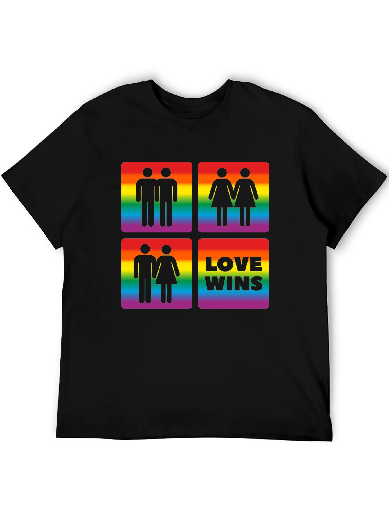 Love Wins LGBT Pride Graphic Tee