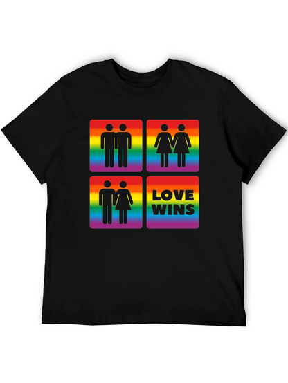 Love Wins LGBT Pride Graphic Tee