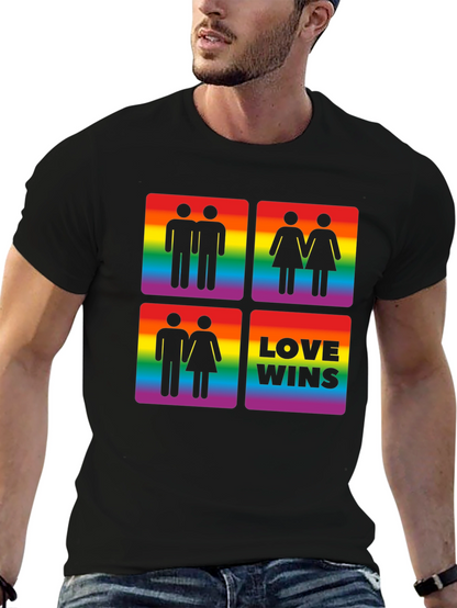 Love Wins LGBT Pride Graphic Tee